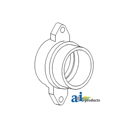 A & I Products Carrier, Clutch Bearing 4" x6" x3" A-886727M4